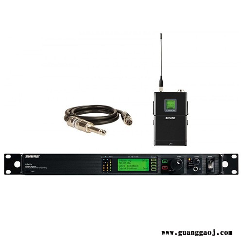 舒尔 SHURE UR14S+/84 一拖一领夹式无线话筒  适用：大型演出、中小型演出、...图1