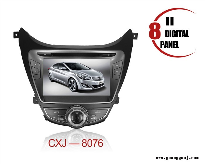 2012朗动  专车专用 汽车车载DVD导航一体机图2