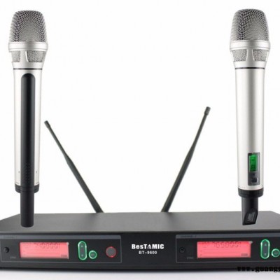 百思特BT-9600超远距离产品，外观新颖，高保真音质；直线距离250-300米，可用于专业演出、学校