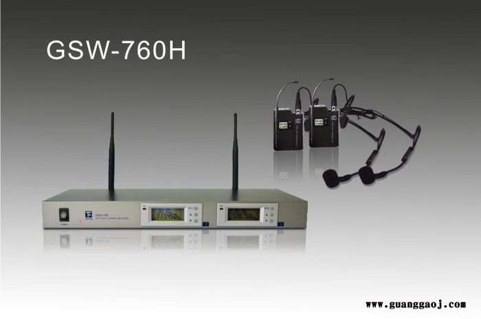 安度 Arttoo  GSW-760L UHF双通道无线话筒长期现货图3