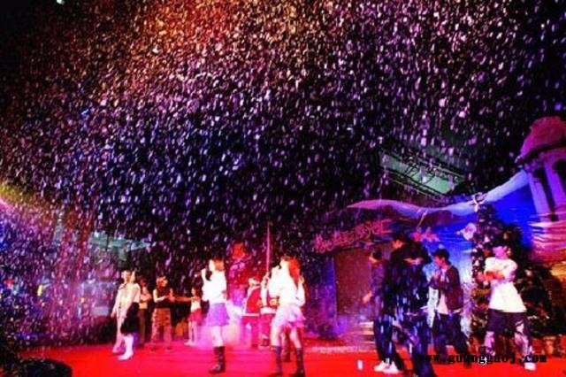 米罗兰舞台婚庆1500w遥控雪花机 仿真造雪机 舞台制雪机喷雪机图2