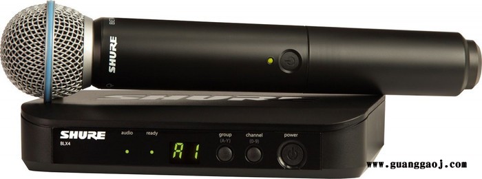 Shure BLX24/BETA58A 无线手持话筒生产厂家图2