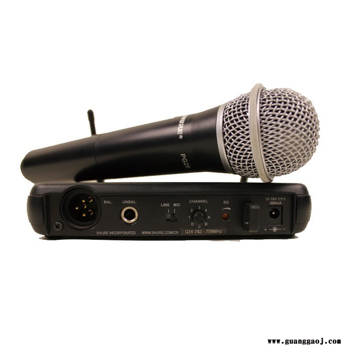 Shure/舒尔 KCX24/PG28专业无线单手持舞台演出会议话筒麦克KTV家庭K歌话筒厂家 舒尔无线手持话筒厂家图3