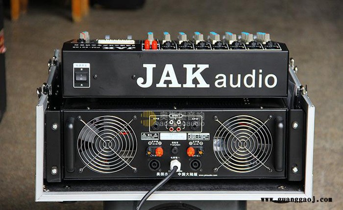 JAK杰克2011调音台后级组合超大功率舞台功放机/卡包箱专图3