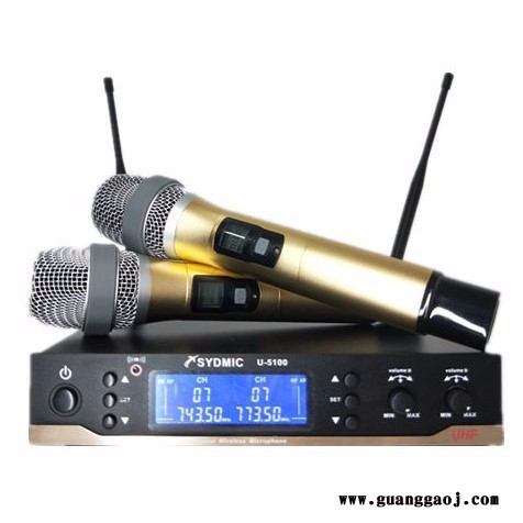 sydmic/赛雅达 U-5100 无线麦克风 专业话筒 ktv话筒  会议麦克风 家庭影院麦克风 学校演出麦克风供应图6