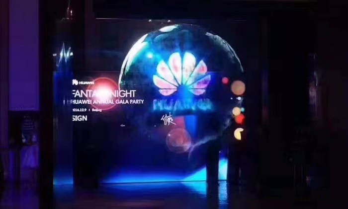 广州灯光 SY-2000  工厂直销舞台  360W旋转T投影立体雾帘机 3D多媒体雾屏   水帘投影机图3