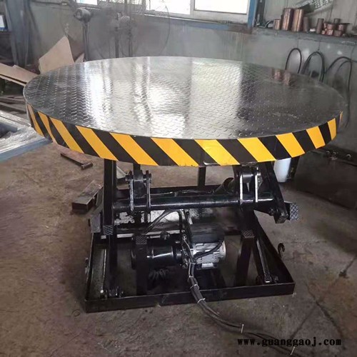 海兰德机械SJH 液压升降机 液压升降机升降平台汽车展台婚庆酒吧地颤舞台圆方型舞台大型演艺舞台升降机提升机剪叉式平台图2