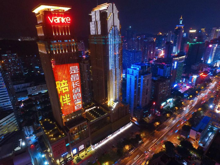Z直销户外大型舞台PG灯，山体亮化造型投影，景观亮化投影机图2