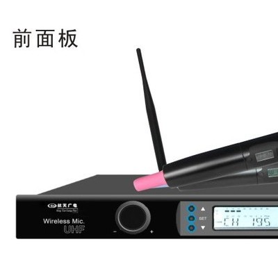 航天广电HT8112L无线话筒150米U段一拖二麦克风HT8112U 300米