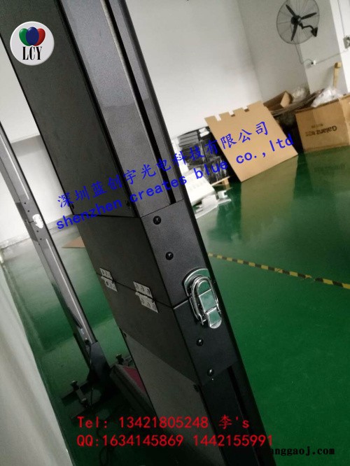 蓝创宇WT24256R高亮 LED舞台字幕机LED演员台词显示屏LED电子报幕牌LED门头欢迎牌图2