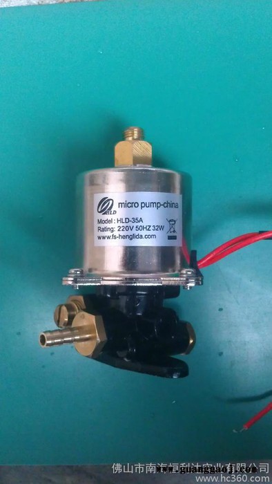 HLD-35A（舞台烟雾机）用高质量电磁泵图3