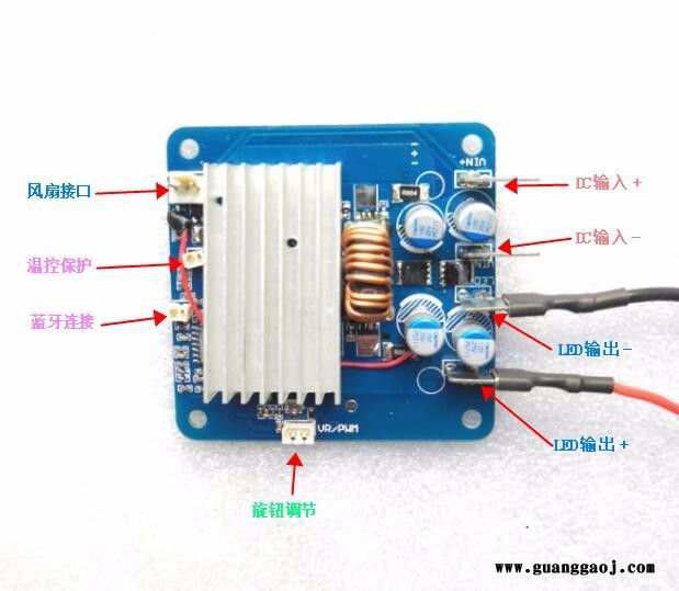 Sunner告投影灯led投射灯文字图案定制舞台灯投影机迎宾灯logo灯SST-300 广告投影灯led图2