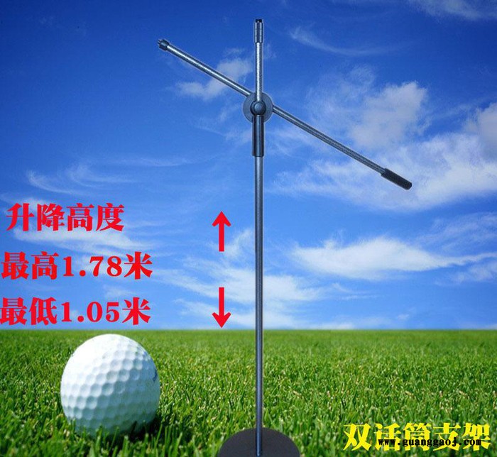 舞台麦克风支架有线无线话筒支架电容麦支架落地支架双话筒支架