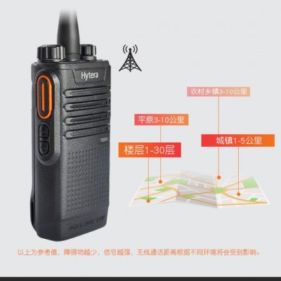 Hytera海能达TD510数字对讲机酒店物业安保专用对讲手台