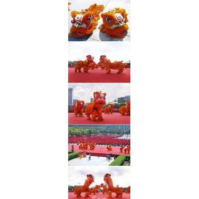 佛山黄飞鸿醒狮团舞狮队