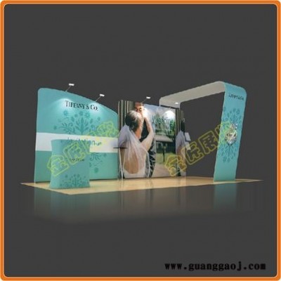 量身定做展位，便携会议背景墙，易拉宝，拉网展架