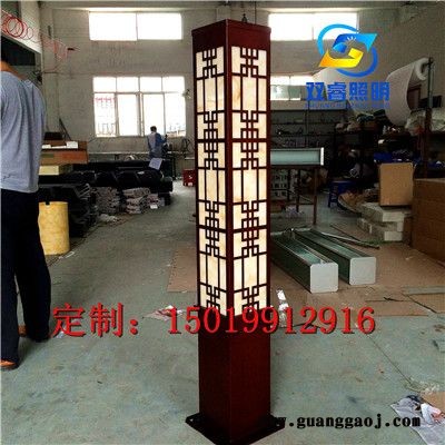 中式工业风景观灯方形户外亮化景观灯柱工程小区庭院灯学校商业灯