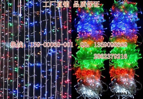 圣诞春节彩灯/春节景观亮化工程LED彩灯/网络灯大批量加工