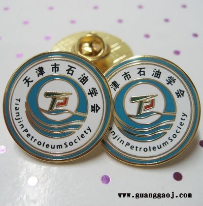 公司徽章制作，西安市徽制作，陕西公司logo徽章设计定制厂家