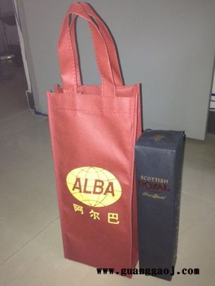 广州番禺红酒环保袋，红酒袋设计制作，番禺红酒手提袋