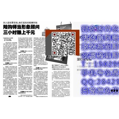 西安西咸新区私人形象顾问陪购师职业服务人群