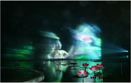 福州AV设备搭建租赁公司，福州3D水幕电影制作租赁，福建激光秀3D全息表演