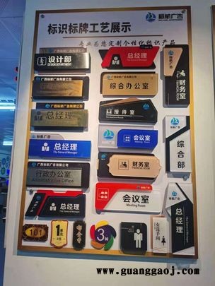 广西广告厂家标牌,科室牌,标识标牌制作,小区指示牌,门牌