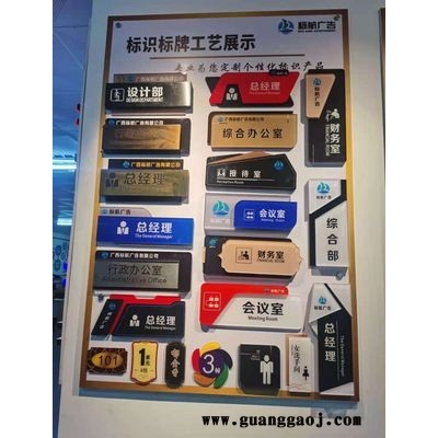 广西广告厂家标牌,科室牌,标识标牌制作,小区指示牌,门牌