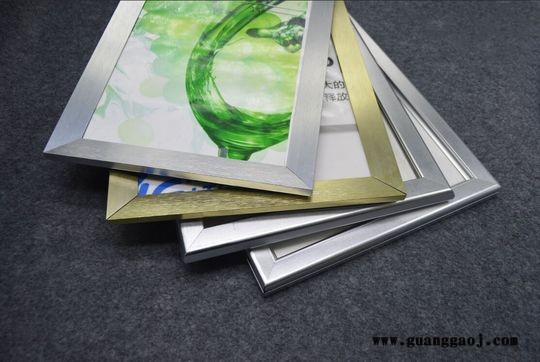 厂家直销 铝合金广告框 电梯框 相框 广告边框  仿大理石框