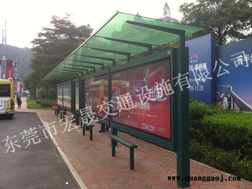 佛山候车亭广告，罗定公交候车亭制作厂家