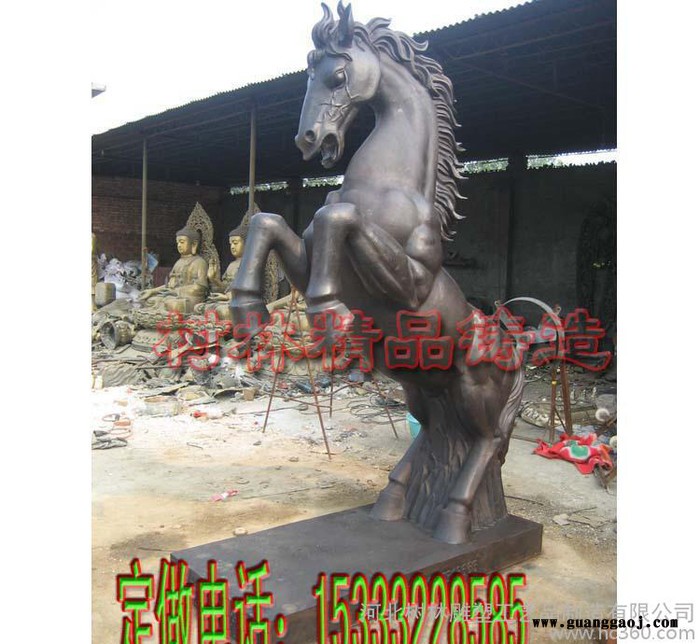 新创新铜马工艺品 纯铜铸造大型铜雕马摆件动物铜雕纯铜**大型行走**铸铜 创意个性礼品定制图1