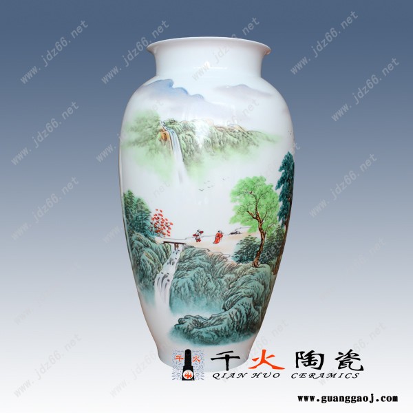 千火陶瓷 陶瓷礼品花瓶 企业礼品瓷专业定制图4