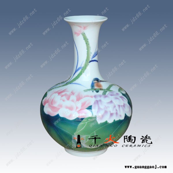 开业馈赠礼品瓷  会议礼品瓷厂家 景德镇陶瓷花瓶厂家图3