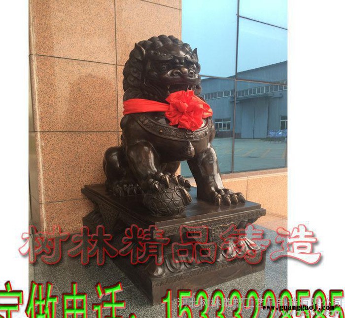 定做河北现货铜狮子铜雕工艺品创意礼品 马牛故宫狮子现货铸铜马踏飞燕铜雕马踏飞燕铜马踏图2