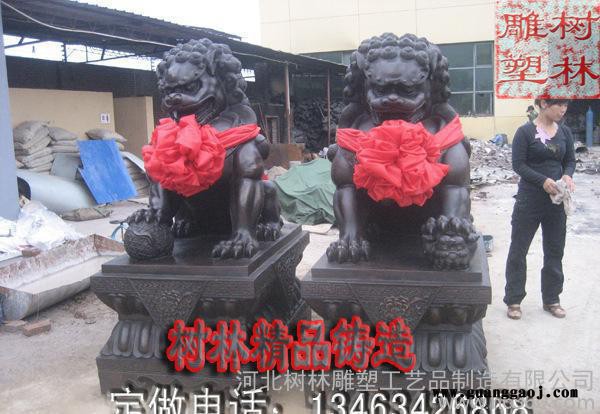 定做河北现货铜狮子铜雕工艺品创意礼品 马牛故宫狮子现货铸铜马踏飞燕铜雕马踏飞燕铜马踏图1
