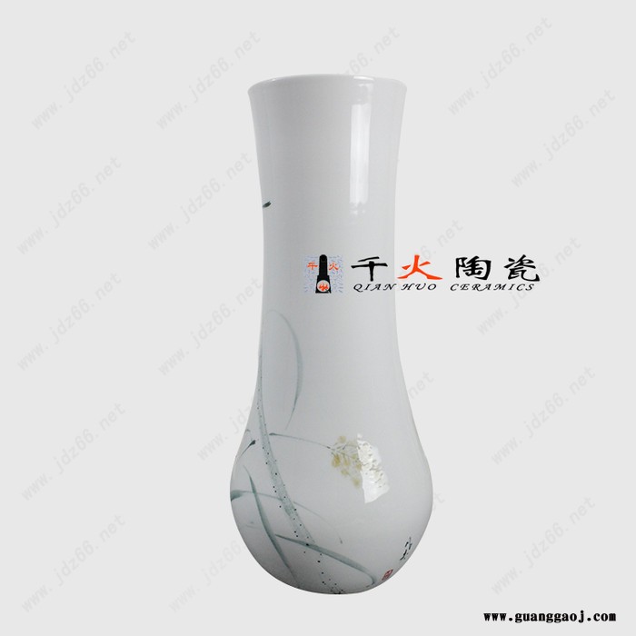 千火陶瓷陶瓷礼品定制 礼品花瓶订制 老人寿诞礼品花瓶定做 礼品花瓶定制图2