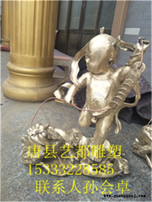 大型创新铜马工艺品 纯铜铸造大型铜雕马摆件图1