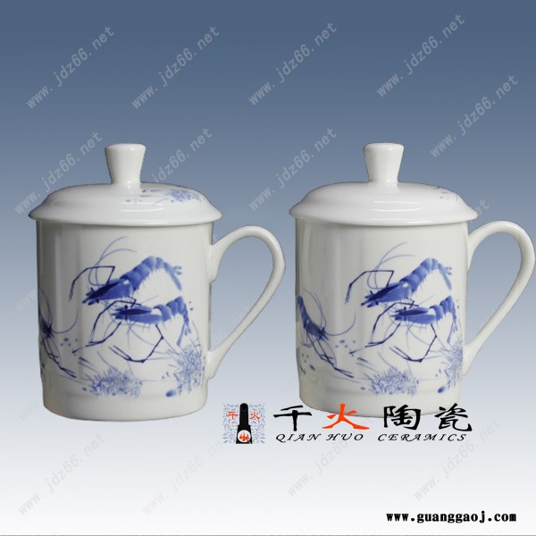 陶瓷水杯厂家 陶瓷纪念品定做  景德镇陶瓷礼品定制厂家图5