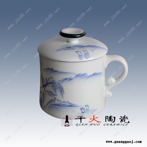 陶瓷水杯厂家 陶瓷纪念品定做  景德镇陶瓷礼品定制厂家图8
