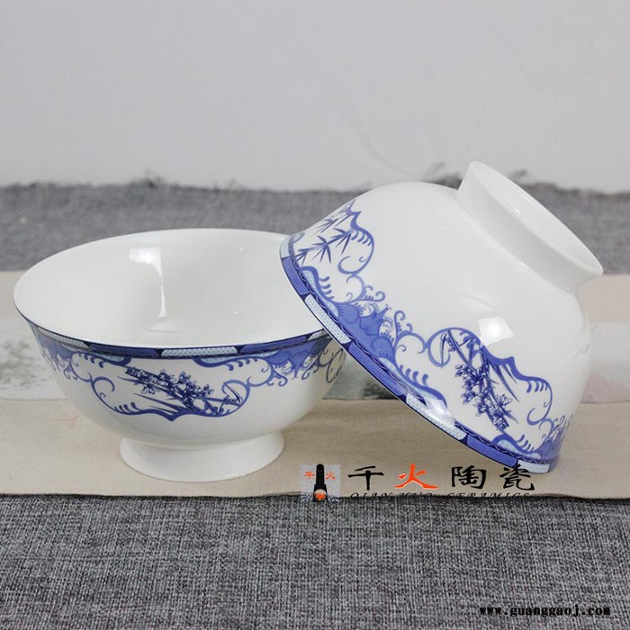 唐龙陶瓷 八**寿礼品碗 陶瓷礼品碗定做图5
