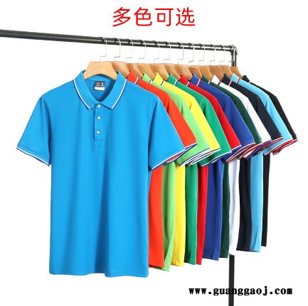 订做工作服 商务POLO衫定制 夏季短袖T恤衫 广告衫 印绣LOGO图2