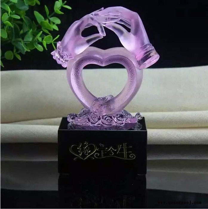 平安富贵花瓶婚宴礼品琉璃花瓶各种款式缘定今生结婚纪念品百财如意礼品定制图6