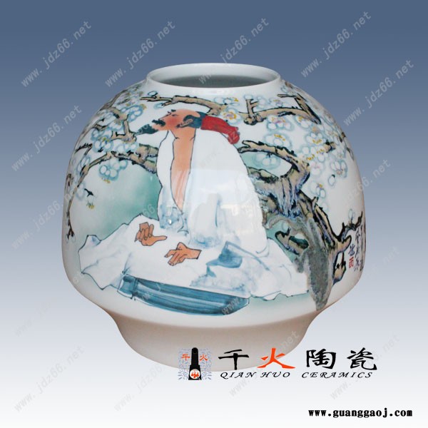 陶瓷礼品定制 定做陶瓷  陶瓷花瓶订做印logo 定制陶瓷图3