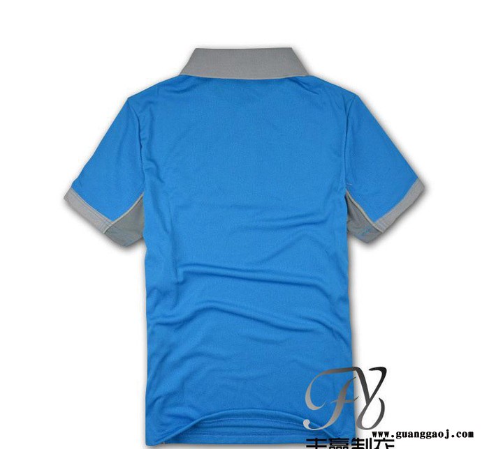 夏季翻领广告衫定制中通快递服反光带工作服班服短袖男t恤订做图2