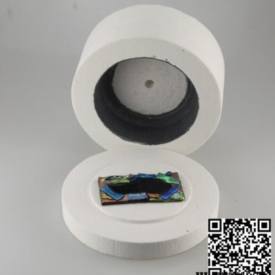 曼德 1707001-2 DIY工具小窑炉加圆衬纸微波窑炉 高温热熔玻璃熔化饰品DIY手工制作窑炉工具配件工具