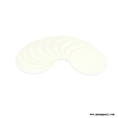 曼德1707010-R120 DIY工具陶瓷纤维圆片衬纸 玻璃工艺品制作10片每袋直径12cm饰品DIY