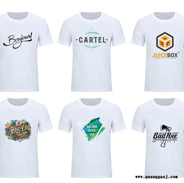 广告衫diy短袖班服定制t恤印照片企业团体队服订做logo文化衫 纯棉文化衫图1