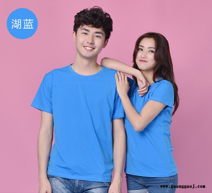 广告衫diy短袖班服定制t恤印照片企业团体队服订做logo文化衫 纯棉文化衫图3