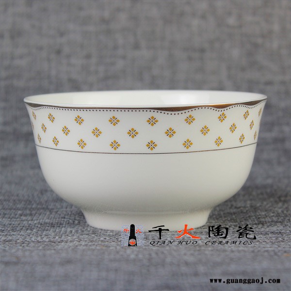 千火陶瓷 礼品套碗定制十件装套碗定制图5