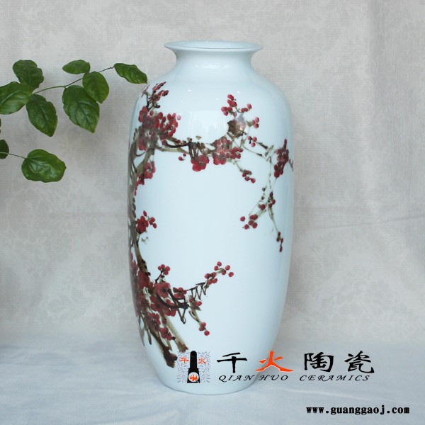 花瓶价格 校园礼品花瓶定制图2